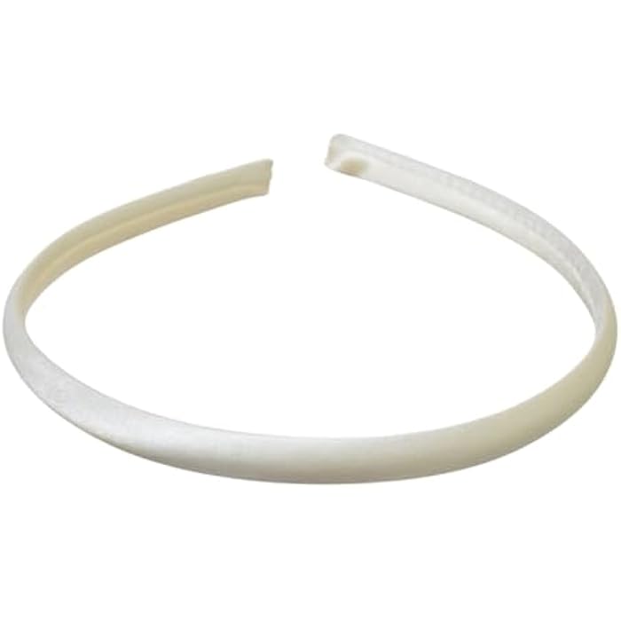 Daphne Satin Hair Band For Girls - Silver - Image 3